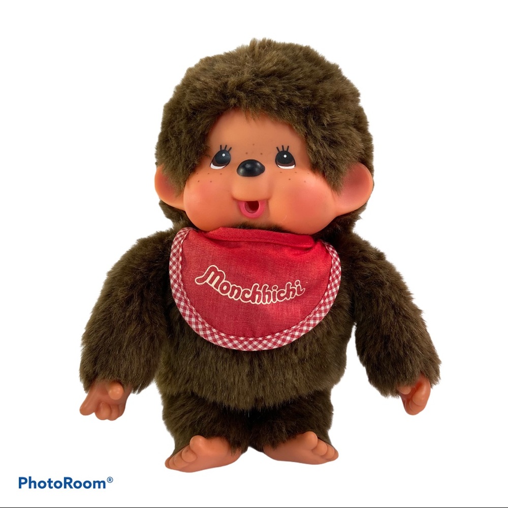 Sekiguchi Monchichi Vintage Monkey 10”Doll Puppet